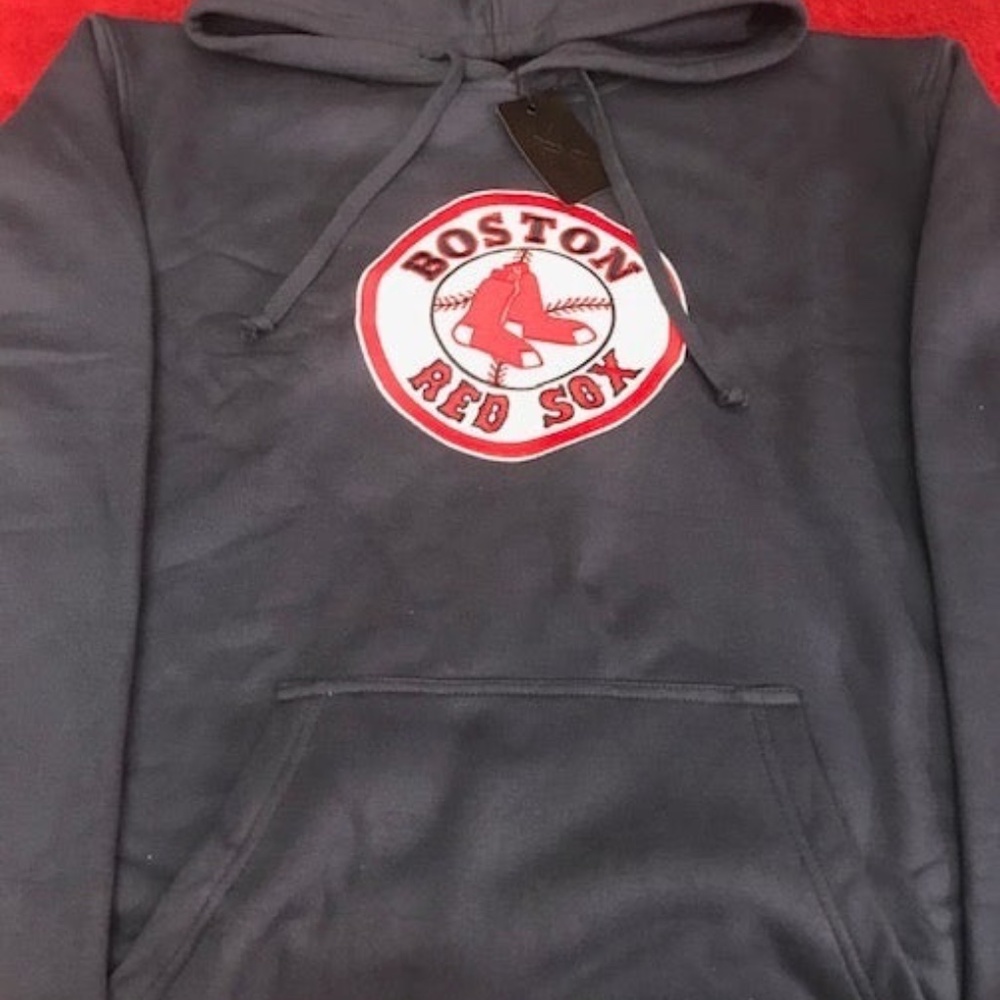 Embroidered Boston Red Sox Men's Hoodie